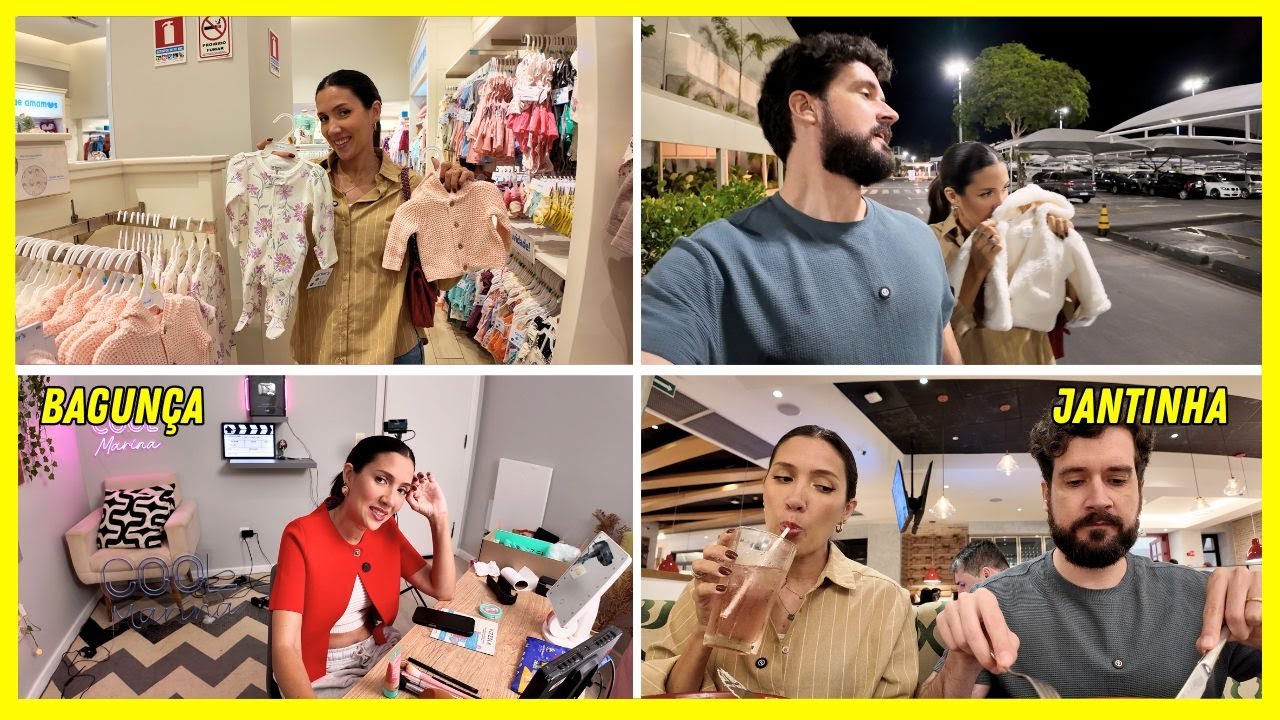 VLOGÃO DO NOSSO DIA l COMPRINHAS, SHOPPING E RESTAURANTE