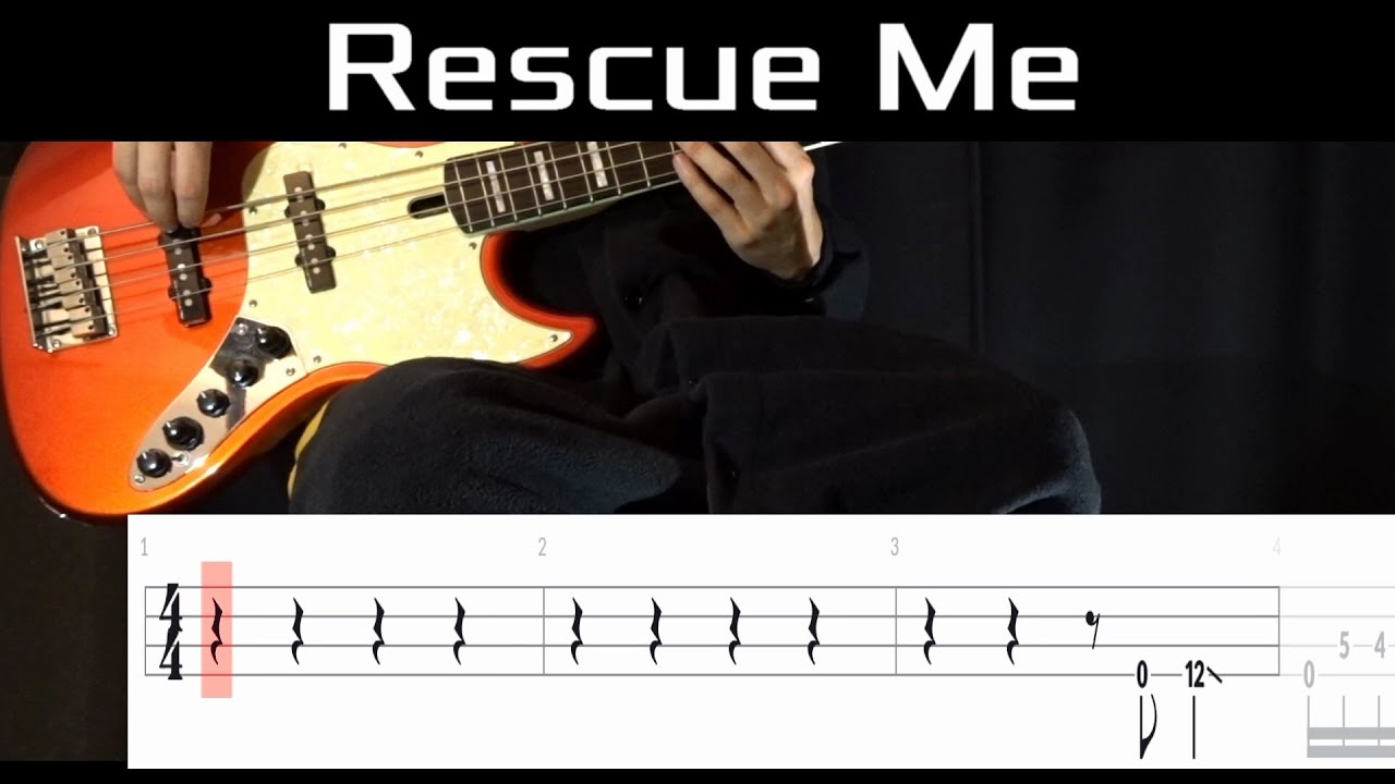 Rescue Me (Day6) - Bass Cover WITH TABS