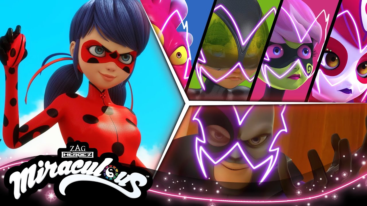 MIRACULOUS | 🐞 Akumatisierung - Kompilation 1 😈 | STAFFEL 4 | Geschichten von Ladybug und Cat Noir