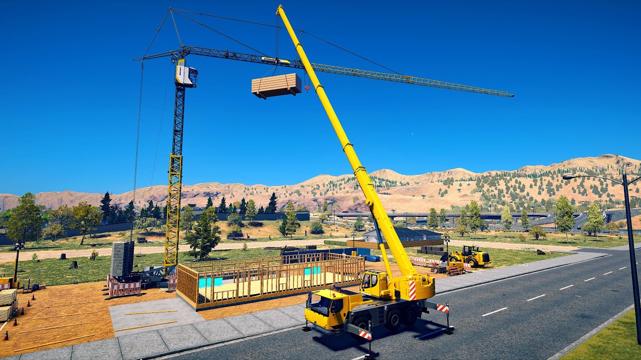 New Construction Simulator 2022 - Holiday House (3/3) - USA Map 015 - Neuer Bau-Simulator