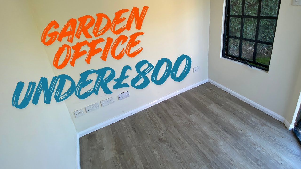 I Built a Garden Office for UNDER &pound;800! (DIY Budget Build Step-by-Step)