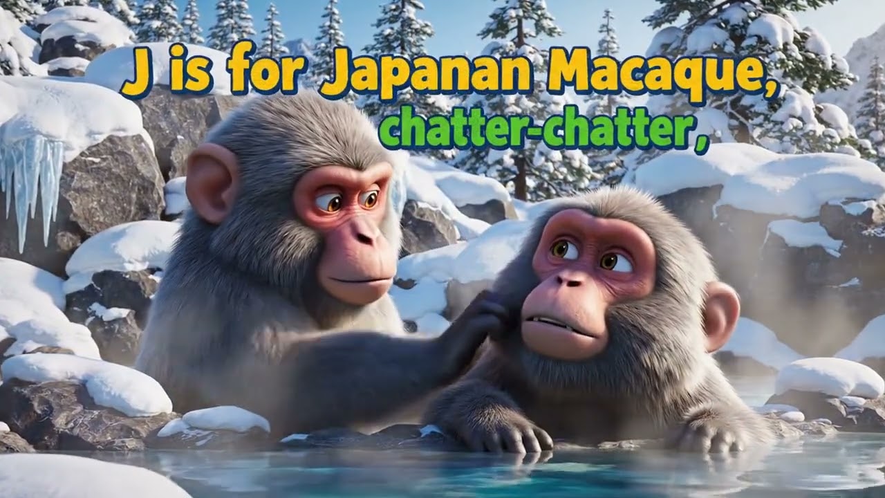 ABC Animals Sing Along 🐼🐵 | Kids Alphabet Music Video