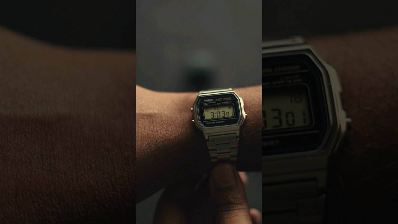 A158 & A168WGG - Two Iconic Casios in 1 Video! #a158 #a168 #casiowatches #negativedisplay #digital