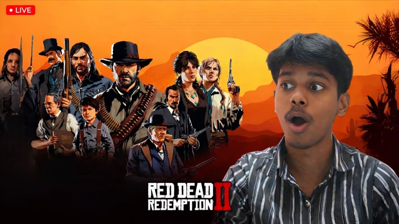Red Dead Redemption 2 Live 🔴 | Day 3 | Action & Missions Continue 🤠 | Hindi Gameplay