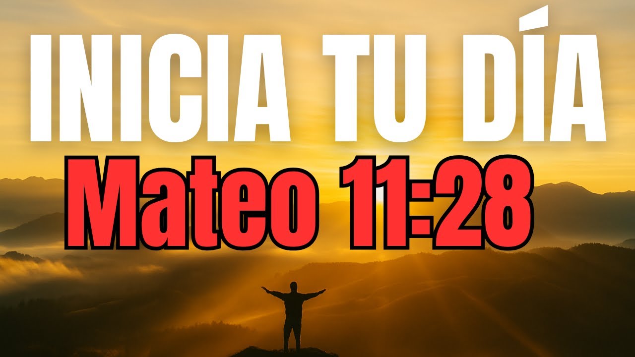 ORACIÓN PODEROSA DE LA MAÑANA | Jesús Te Da Descanso y Paz en Tu Cansancio