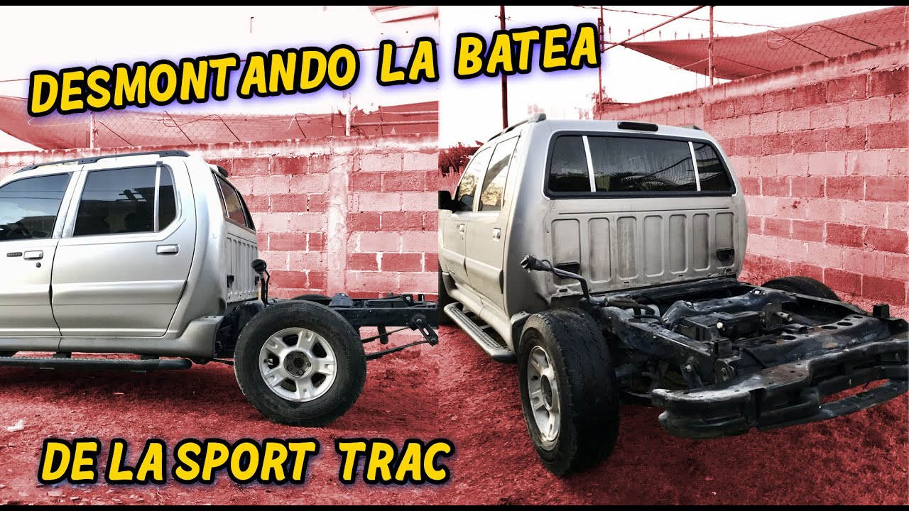 Como Quitar La Batea De Tu Ford Explorer Sport Trac Prosedimiento Bastante Facil y Rapido