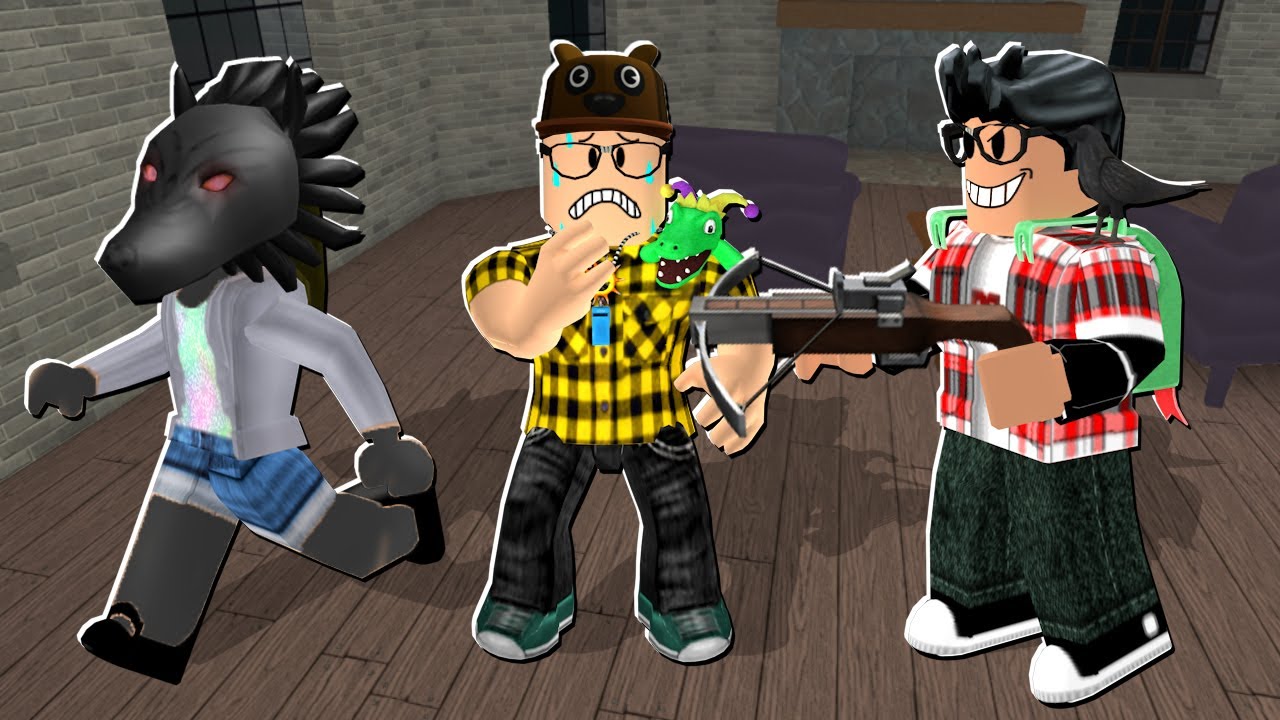 O LOBISOMEM FICOU COM MEDO DO CAÇADOR!!! - ROBLOX (A WOLF OR OTHER) - TIA GRAÇA, VELHOTE E NOVOTE