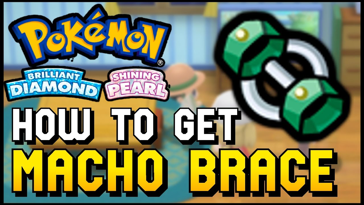 Pokemon Brilliant Diamond & Shining Pearl - How To Get Macho Brace