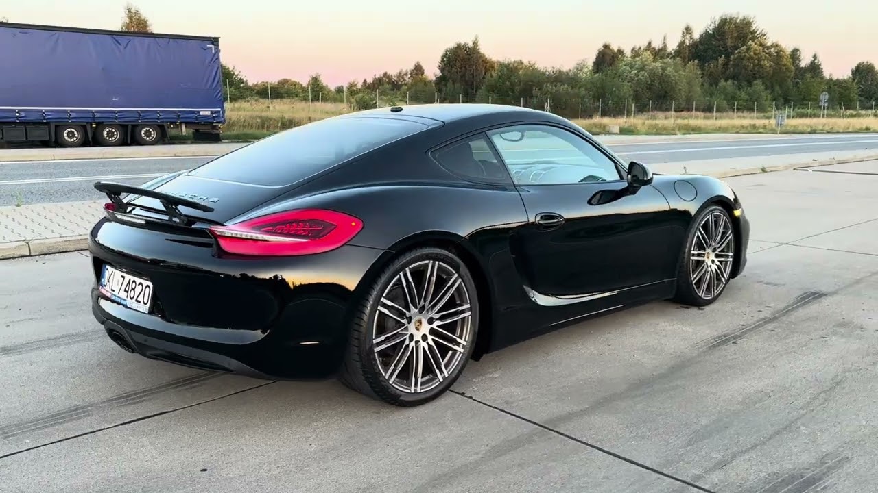 Porsche Cayman 2.7 2016r Black edition
