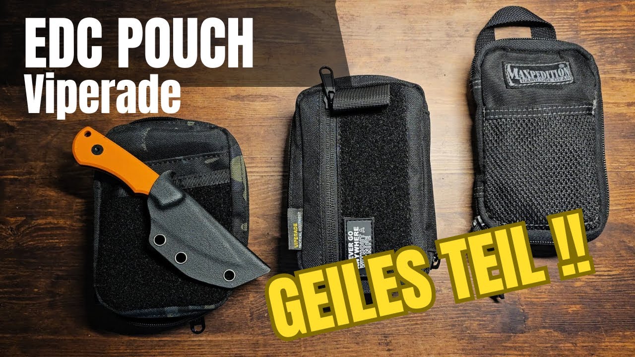 Viperade VE26 Organizer: Der ideale EDC-Begleiter für Messer und Tactical Gear!