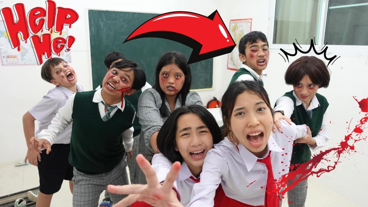 ซอมบี้บุกโรงเรียน! เอาตัวรอดสุดระทึกในโรงเรียนหรรษา | ใยบัว Fun Family S Studio