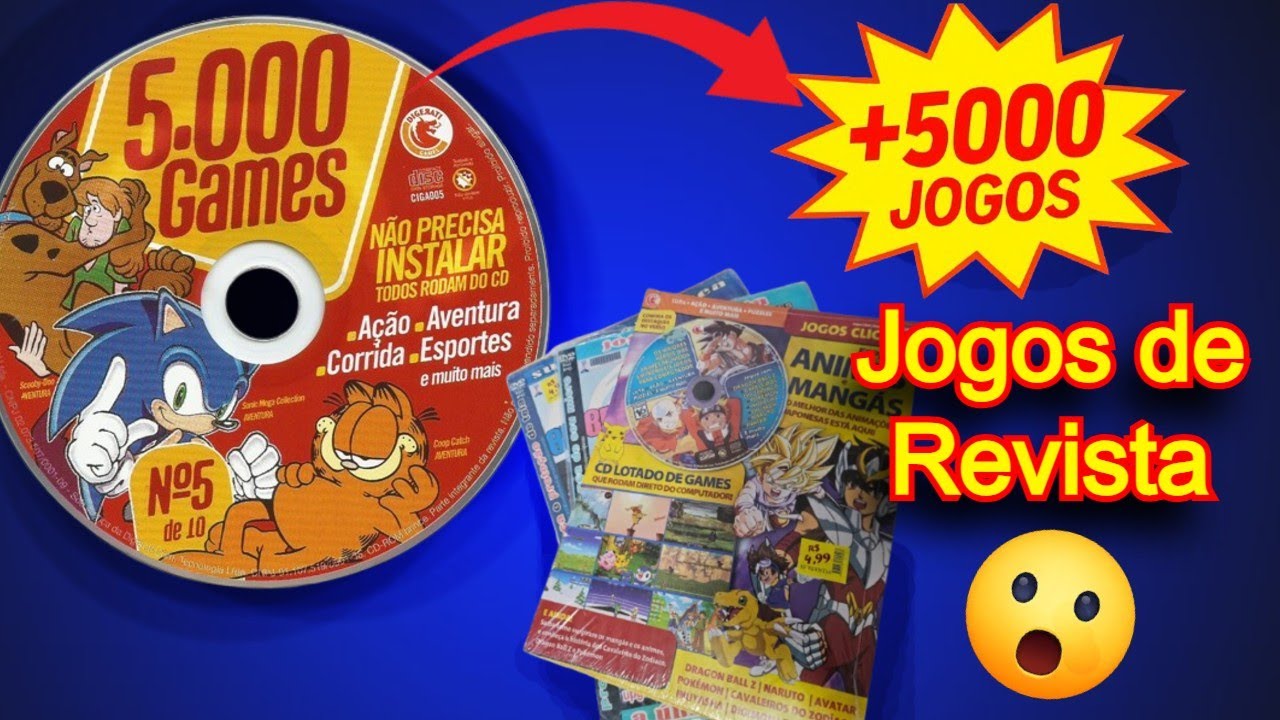 Digerati: A Era dos Jogos de Revista em CD