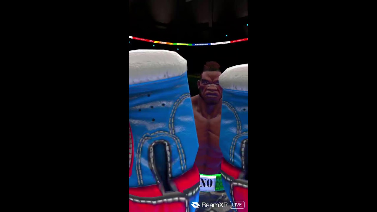 Beardy dose boxing