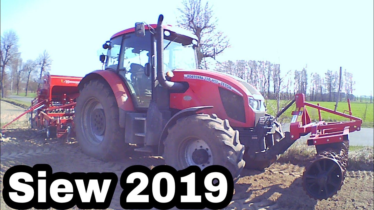 Siew 2019.Zetor Forterra 130 hsx & kongskilde.