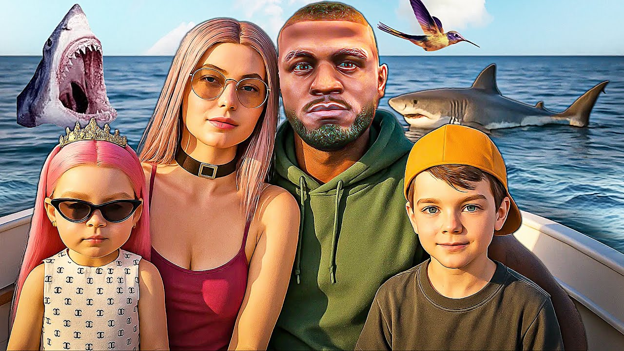 Джейсон мен Джессика ауылды бүлдіріп жүр (GTA5)