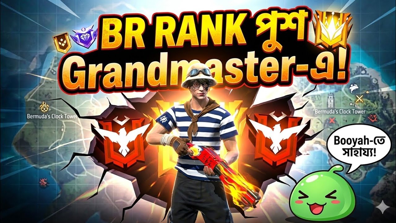 BR Rank Push Squad Live 🔥 | Road to Heroic | jabedtx10