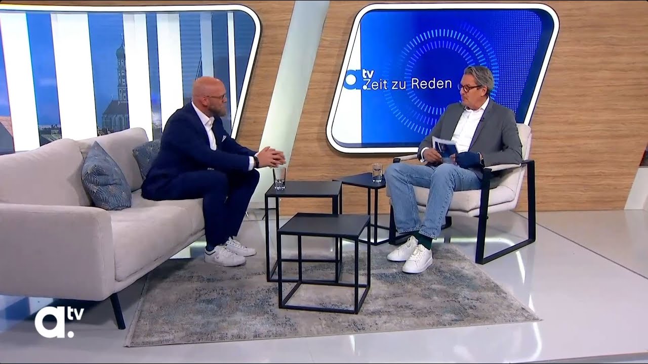 Staatsminister Dr. Fabian Mehring, MdL / 06.09.2025 - augsburg.tv - Zeit zu reden