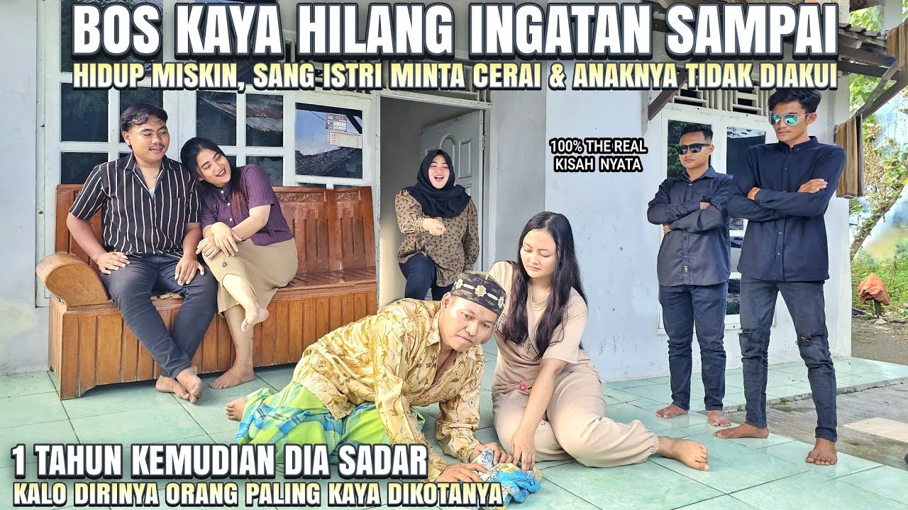 PURA PURA MISKIN UNTUK MENGUJI MANTAN ISTRI - DIHINA HABIS"AN & DIJADIKAN BABU DIRUMAH ! 100% BAPER
