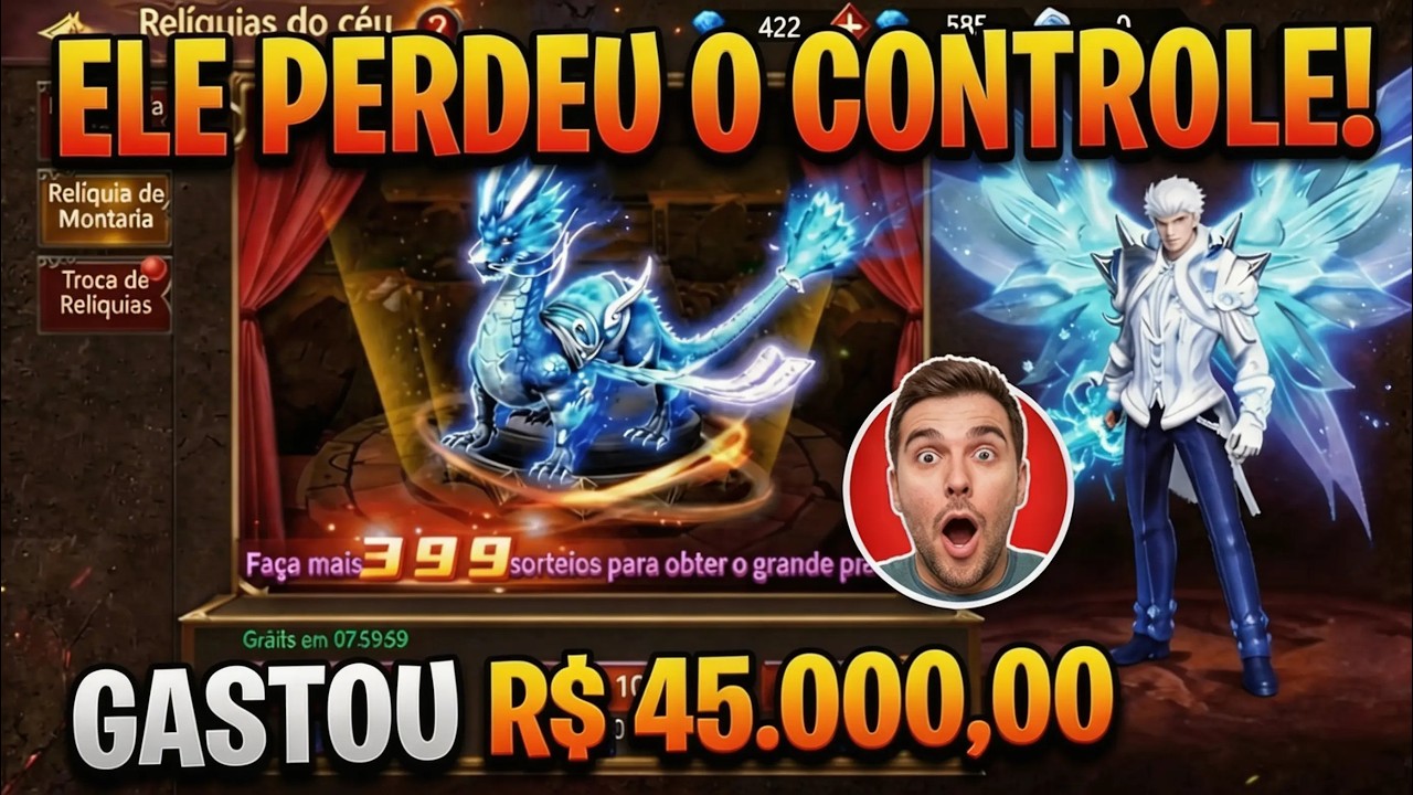 ELE FICOU LOUCO! Gastou R$ 45.000,00 nesse Jogo de Fada! - WARTUNE ULTRA - SrLupin S2