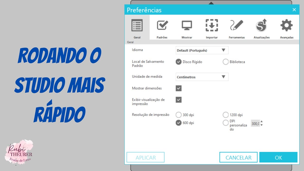 Como deixar o Silhouette Studio mais leve e fazer ele rodar mais rápido