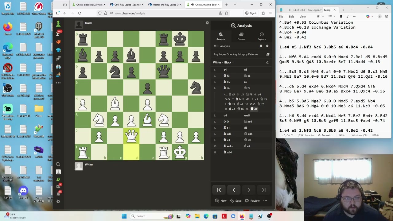 Chapter 9: The Ruy Lopez: The Morphy Defense (This one was great!!!)