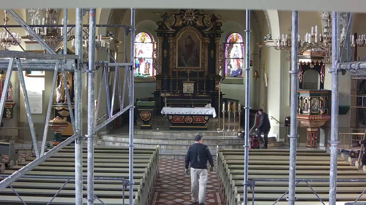 Transmisja z kościoła Najświętszego Serca Pana Jezusa w Niedobczycach