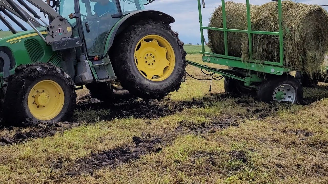 🔥Mokra sianokiszonka🔥John Deere 5080r 🔥