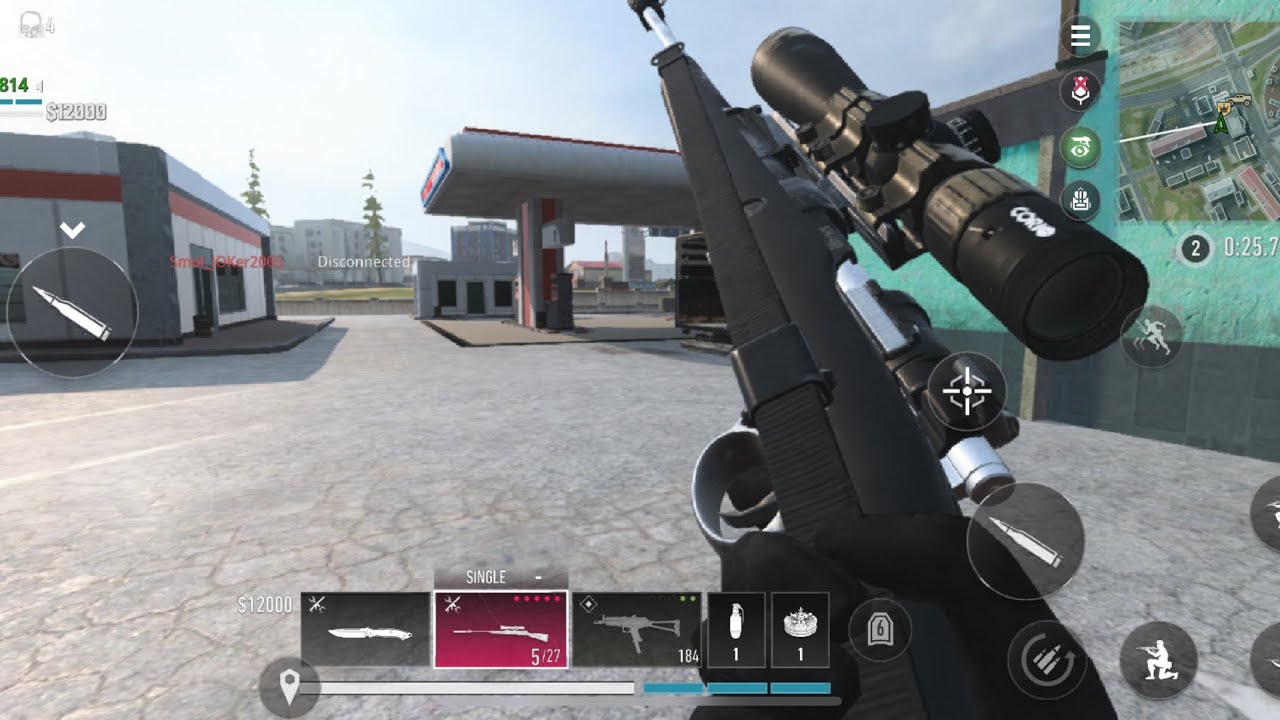 COD WARZONE MOBILE KAR98K ON iOS 22KILLS(No Commentary)