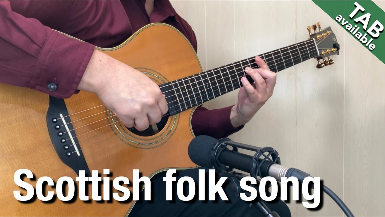 Annie Laurie -Scottish folk song (Fingerstyle guitar) [TAB available]