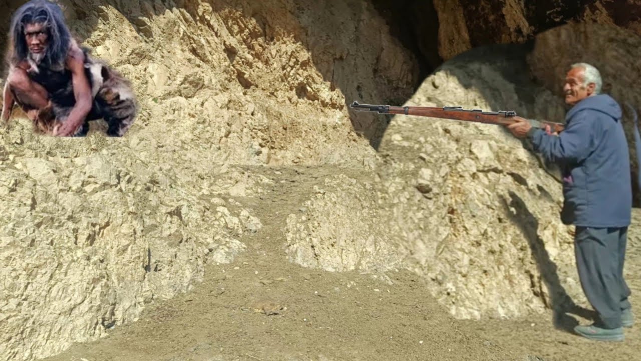 Реальное видео нападения гигантского дикого человека на Гуля Мохаммада и его стадо коз.