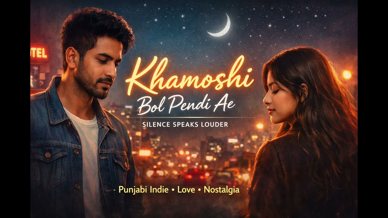 Khamoshi Bol Pendi Ae 🌙 | Punjabi Indie Love Song | Silence Speaks Louder