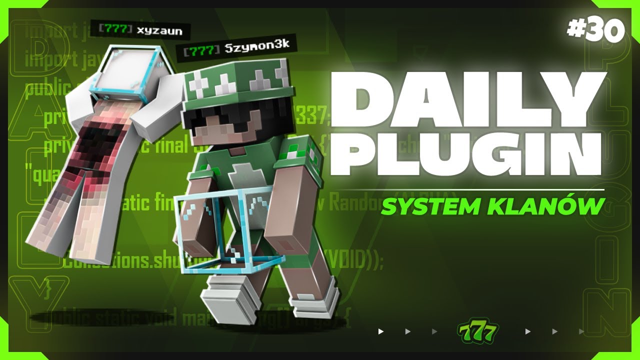 [FREE] AUTORSKI PLUGIN NA KLANY | 1.18.2+ | [DAILY #30/30] #777CODE