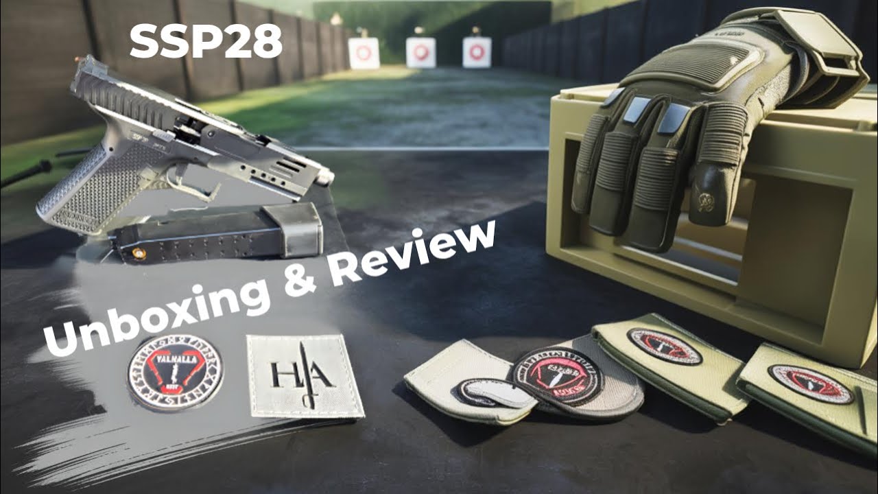 SSP28 UnBoxing Y Review - Prueba De Tiro Con 0.30g & 0.36g - #airsoft #airsofters @NOVRITSCH
