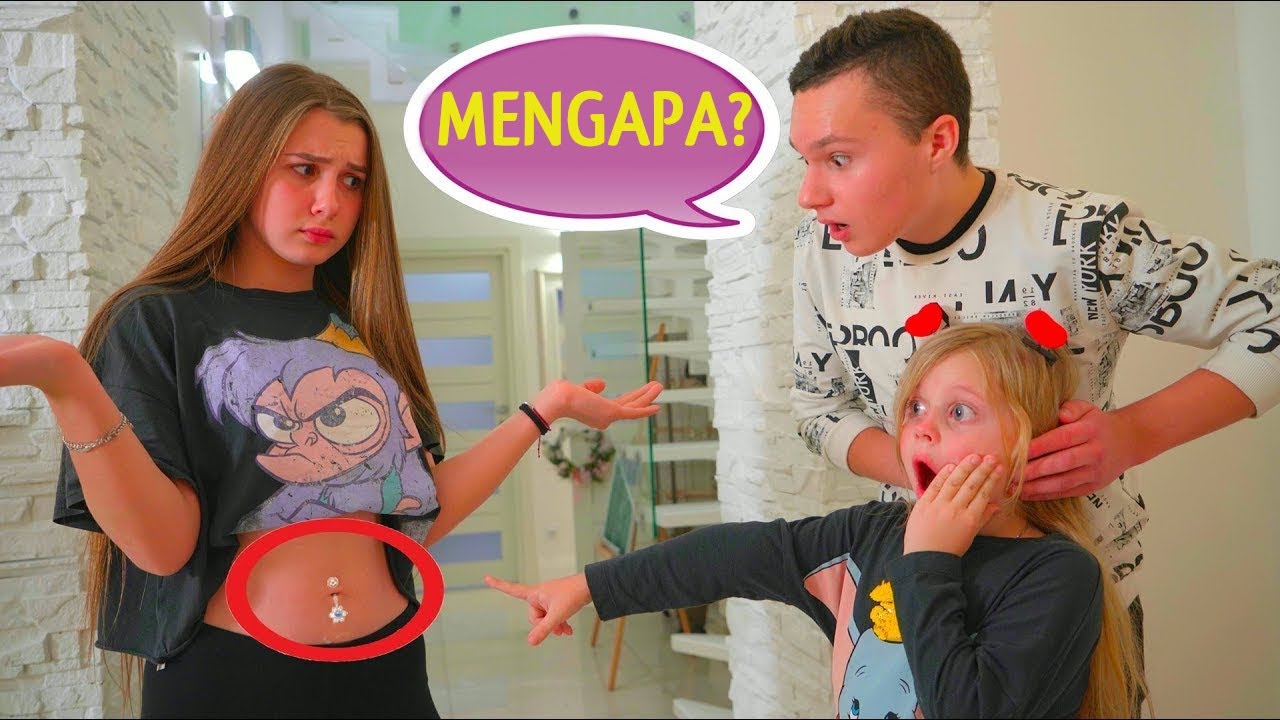 AKU TELAH MEMBUAT PIERCING TANPA IZIN MAMAKU!