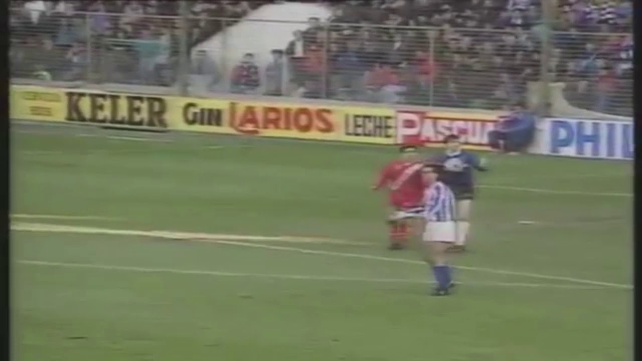 Real Sociedad 4 Rayo Vallecano 1 (Liga 1989-1990)