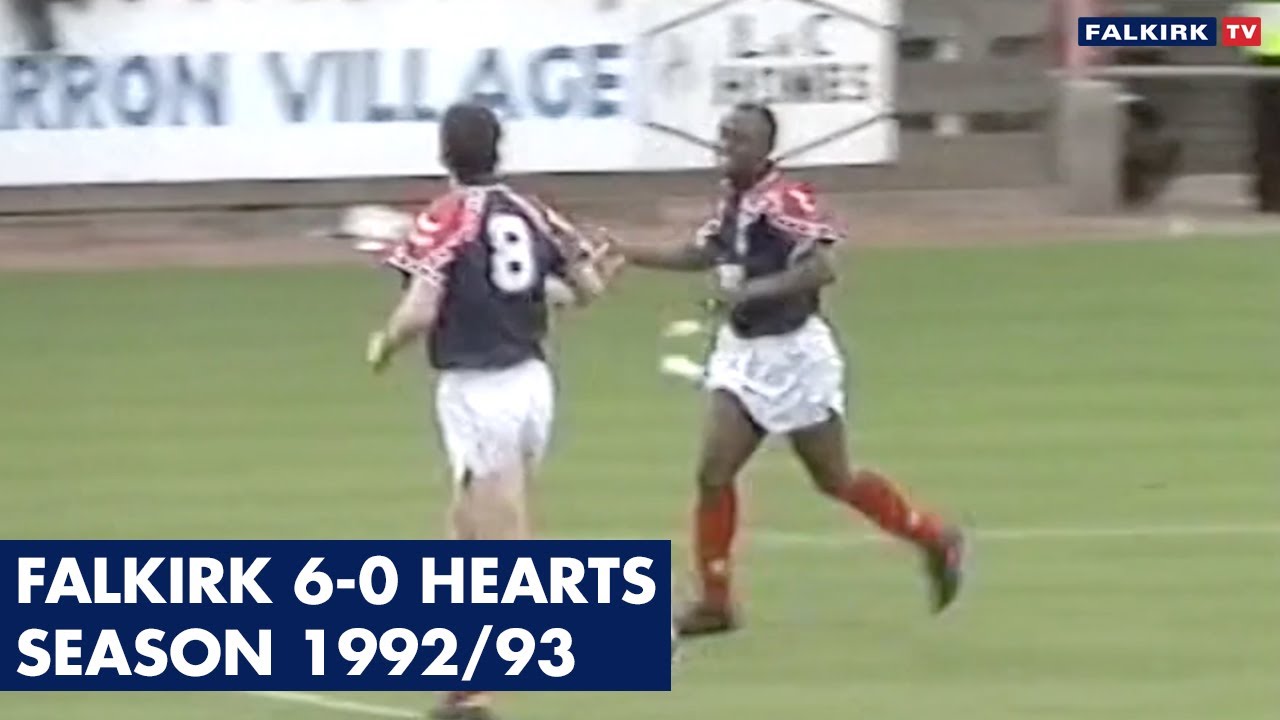 Falkirk 6-0 Hearts | 1992/93