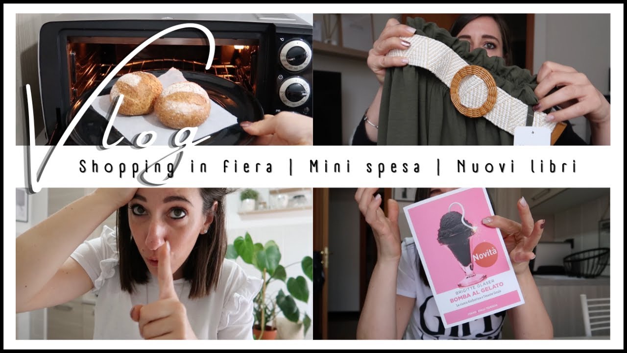Shopping in fiera | Mini spesa Eurospin e Esselunga | Nuovi libri