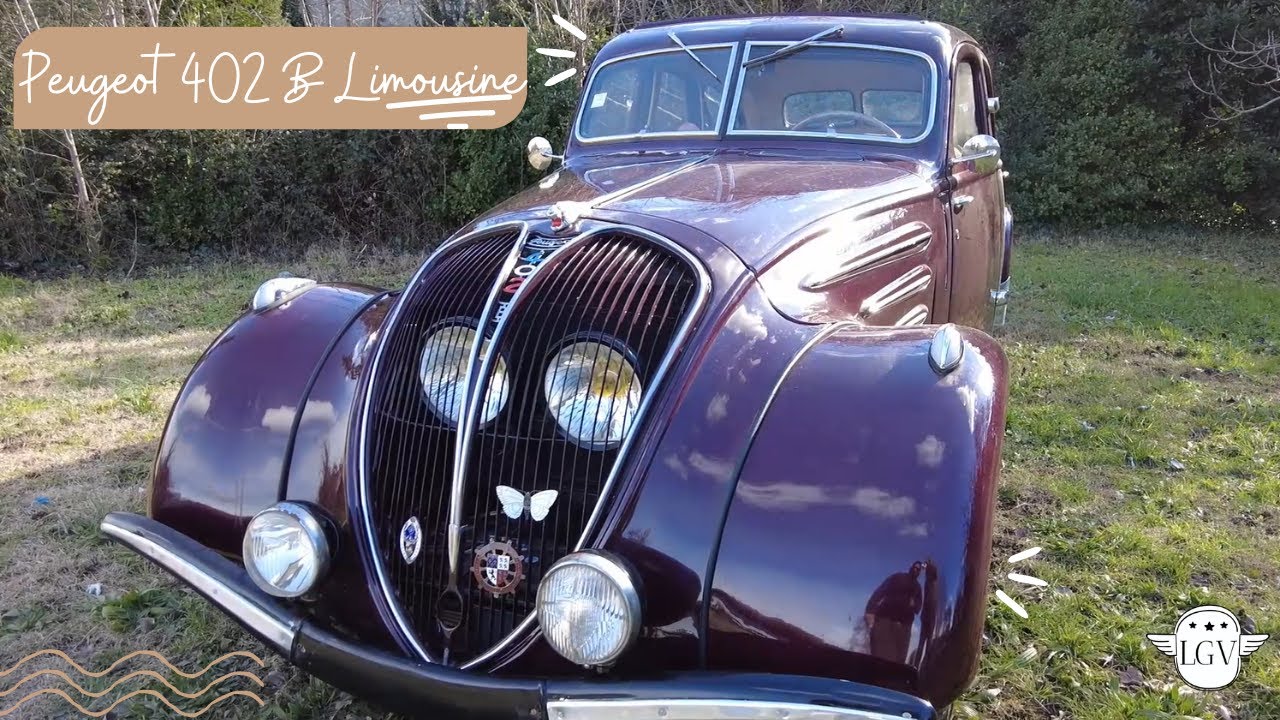 La Peugeot 402 B Limousine : l'élégance intemporelle au service du confort