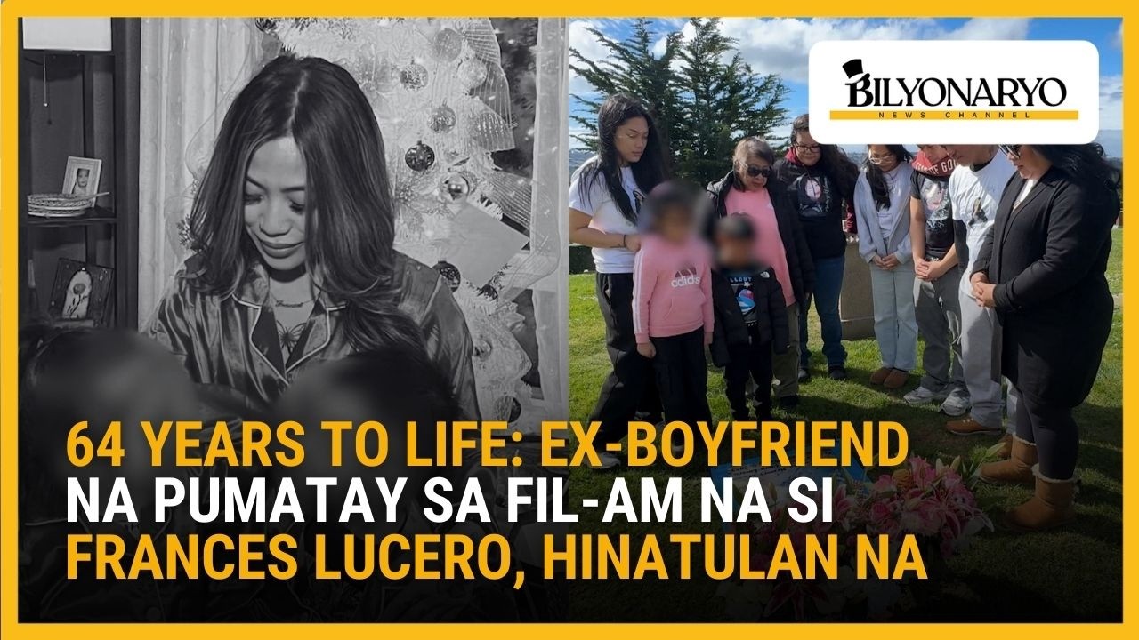 64 Years to Life: Ex-boyfriend na pumatay sa Fil-Am na si Frances Lucero, hinatulan na | Agenda