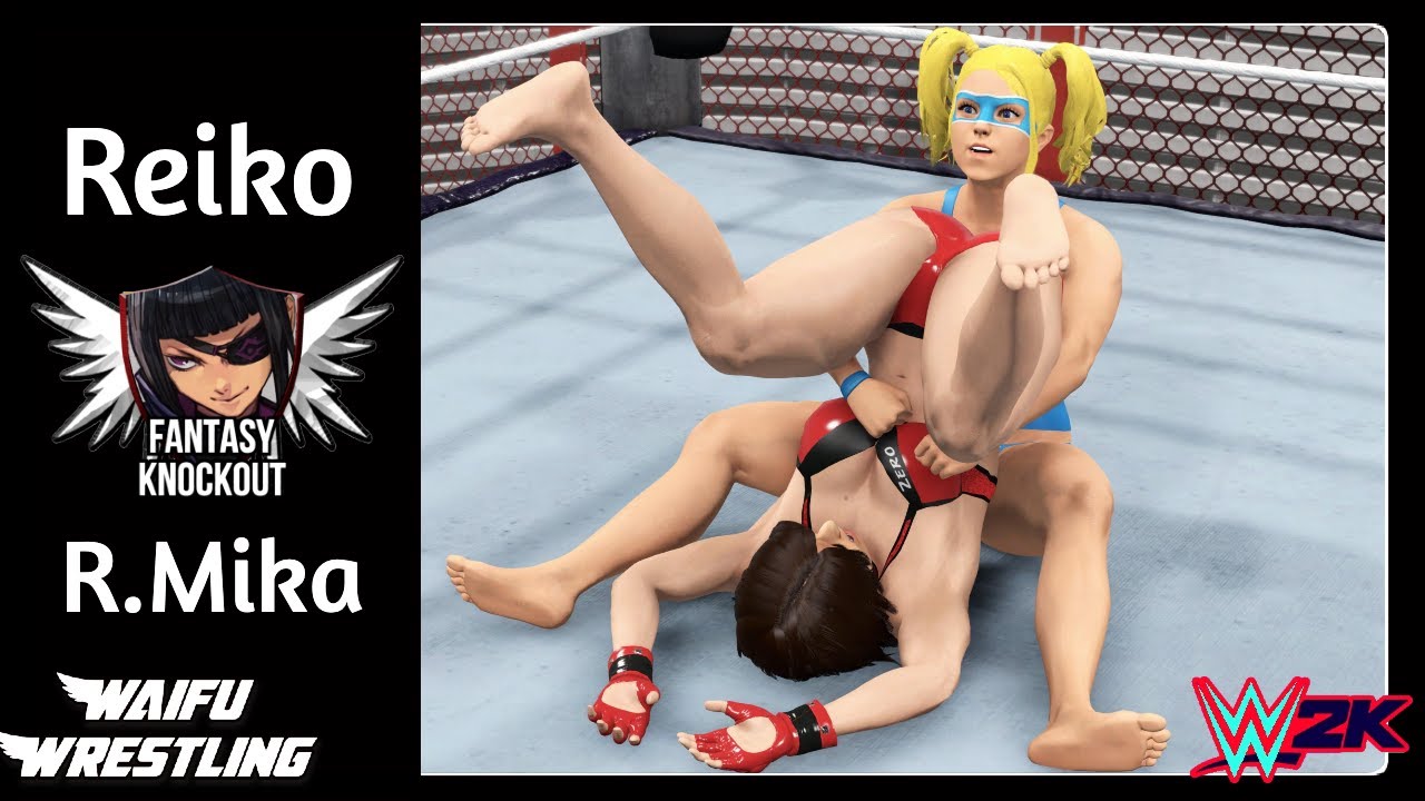WWE2K22: Rainbow Mika VS Reiko ~ Street Fighter VS Rumble Roses - Surprise Ending!