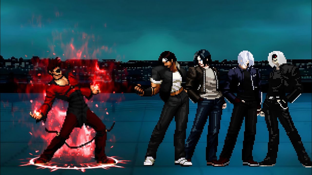 [KOF Mugen] Samael 12P Team vs. Super Kyo Kusanagi Team