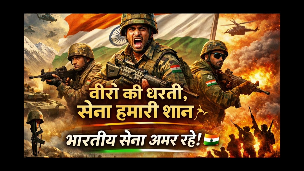 वीरों की धरती सेना है हमारी शान #viral #indainarmy #tranding #song #2026election 