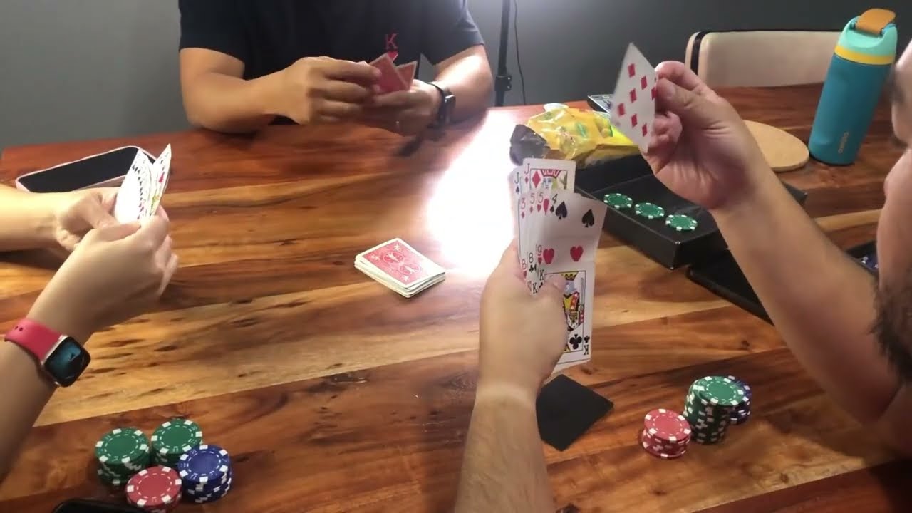 Tara Tongits Game #14 | Card Game | 3-way Camera View