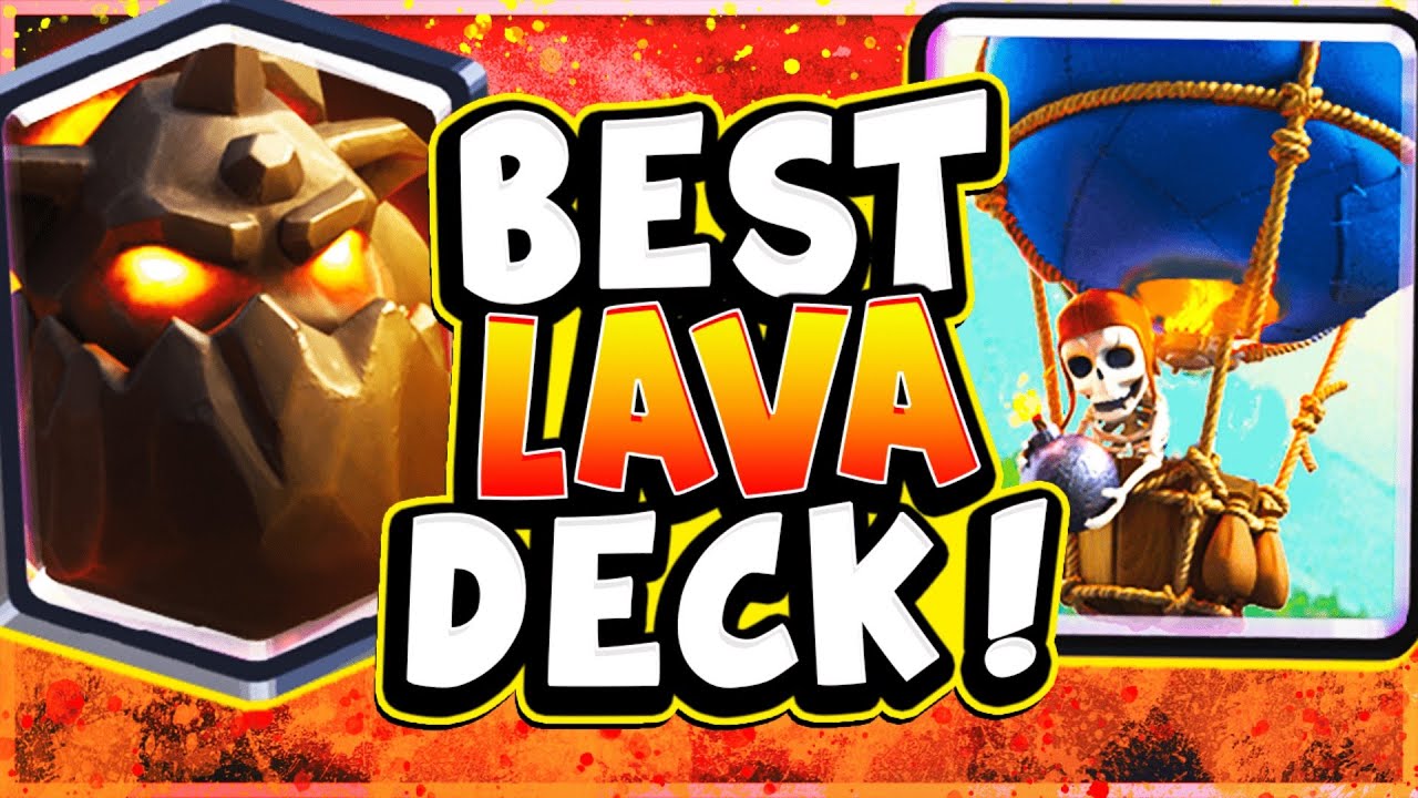 BEST LAVA LOON DECK in CLASH ROYALE RIGHT NOW!
