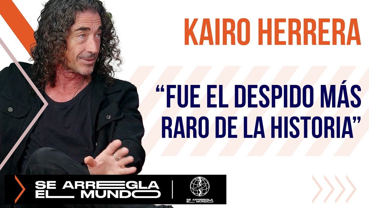 KAIRO HERRERA HABLÓ POR PRIMERA VEZ de su desvinculación de Canal 10