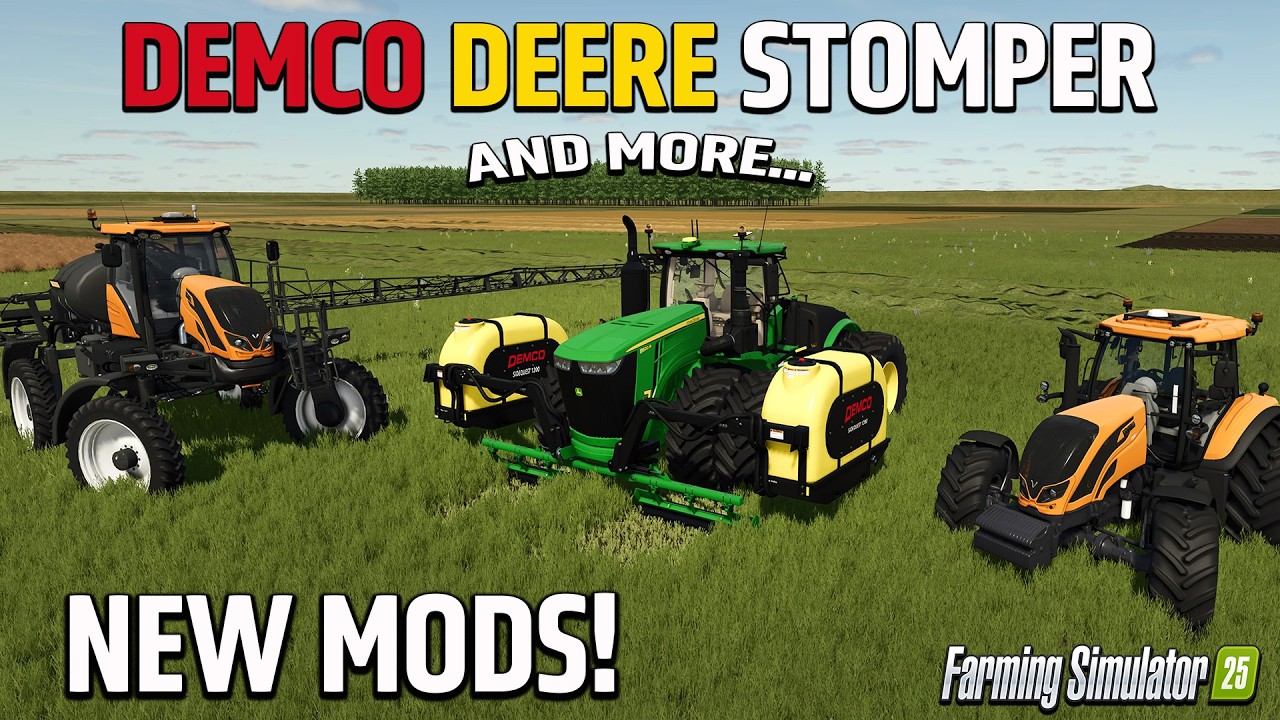 RENAULT?! НОВЫЕ МОДЫ / ОБНОВЛЕНИЯ (ОБЗОР/ГАЙД) FARMING SIMULATOR 25