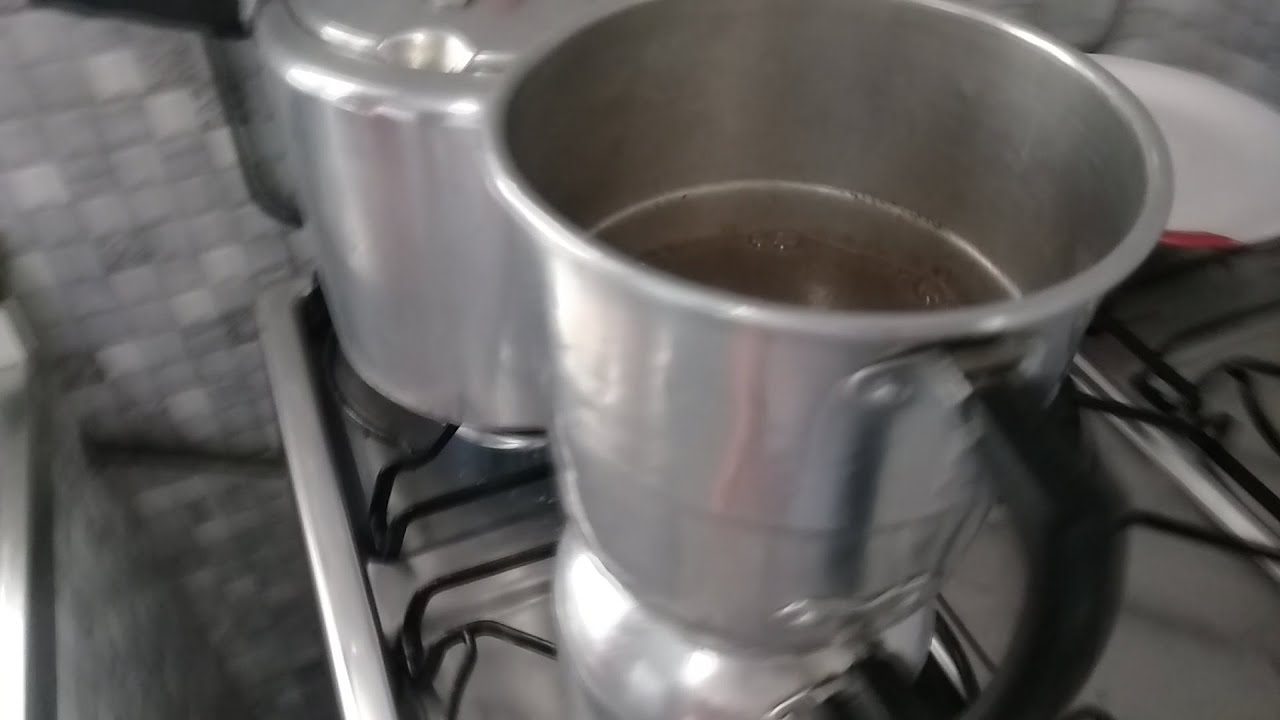 Como Fazer Café na Cafeteira De Alumínio
