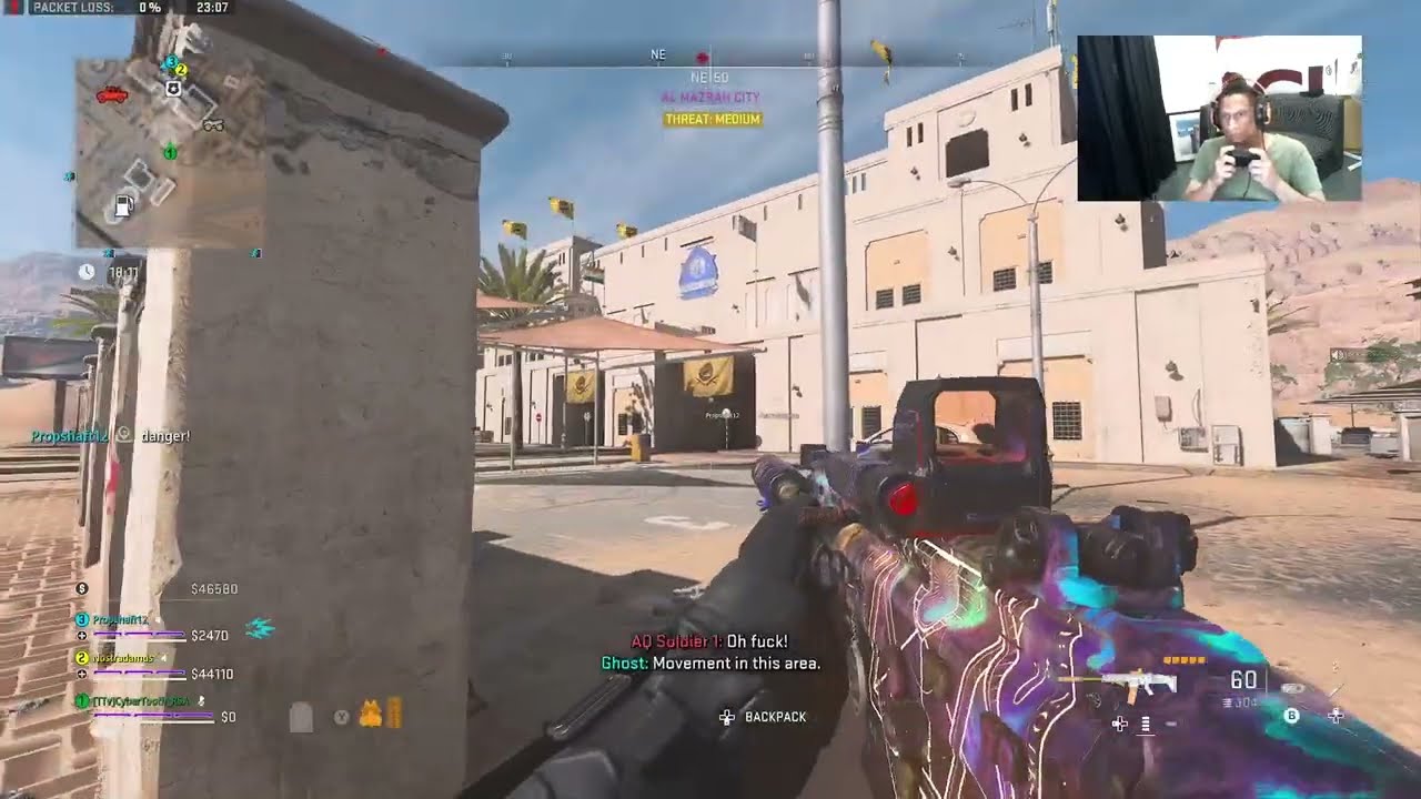 CyberTooth_RSA Plays!  DMZ quick regain...