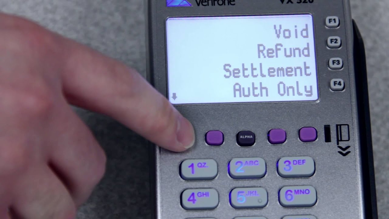 TransFirst Emv Terminal Training - tutorial on installing and using VeriFone Vx520 (part 2)