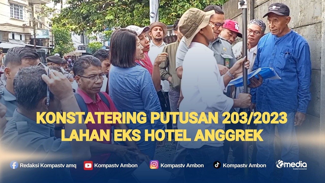 Tergugat Tolak Konstatering Lahan Eks Hotel Anggrek, Ahli Waris MS Minta Segera Eksekusi Lahan